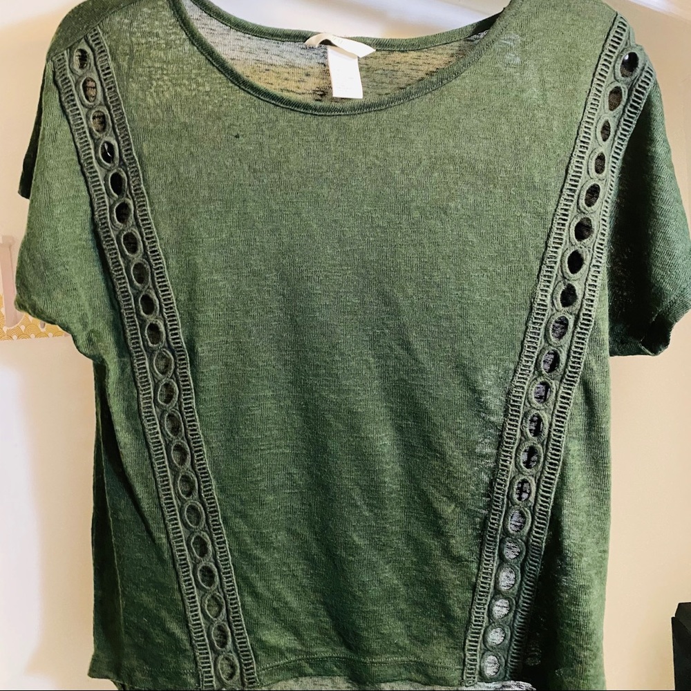 H&M Olive Green top 💚